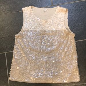 J. Crew Sequin Tank Top